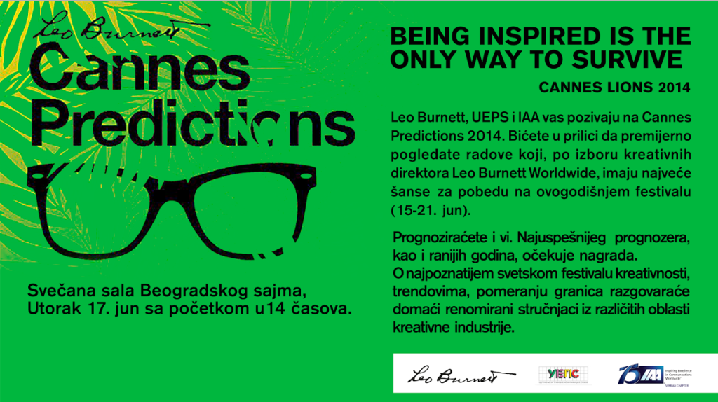 Cannes Prediction 2014 Leo Burnett Iaa UEPS